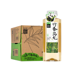让茶 无糖竹香乌龙茶饮料0糖0脂肪火锅烧烤饮品500mI*15瓶整箱装