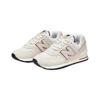 new balance NB官方23新款男鞋女鞋574系列潮流百搭拼接休闲鞋 浅米色 U574OP2 37(脚长22.5cm)