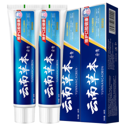 雅牙仕 云南草本三七薄荷牙膏 180g*2支;