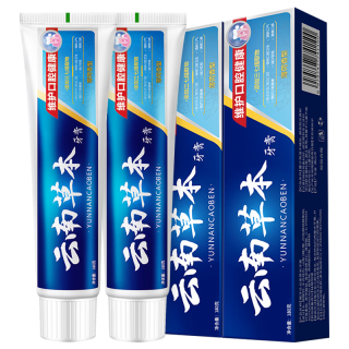 雅牙仕 云南草本三七薄荷牙膏 180g*2支