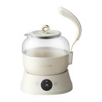 奔驰 玻璃养生壶家用多功能煮茶器小型办公室泡花茶壶烧水壶小灯笼