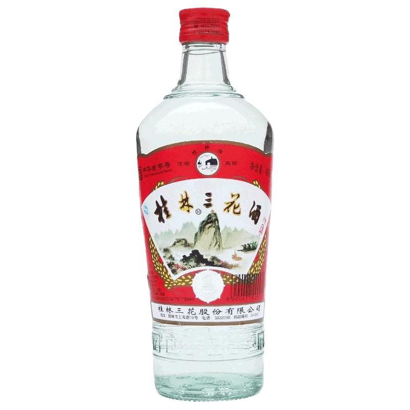  GUILIN SANHUA/桂林三花 高度 米香型白酒  包装 480ml 52度