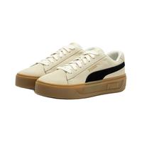 PUMA 彪马 女子 基础系列 板鞋 391942-01纯白色-黑色-金色 36UK3.5