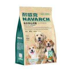 耐威克 鲜肉夹心狗粮25/50斤成幼犬泰迪比熊金毛小型犬通用