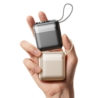 移动端、京东百亿补贴：REMAX 三合一充电宝充电器自带线20W双向快充带折叠插头