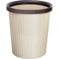 百家好世 ins风垃圾桶家用大容量客厅厨房卧室卫生间厕所分类压圈纸篓3个装