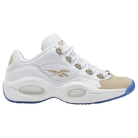 Reebok 锐步 QUESTION LOW男女中帮复古休闲篮球鞋 EF7609_土黄色/白色 44.5
