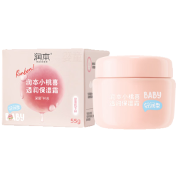 润本 小桃喜舒润面霜 55g