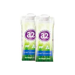 a2 牛奶 澳洲进口 全脂纯牛奶200ml*24盒 A2β酪蛋白 中秋送礼