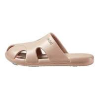 朴西2025花园包头凉拖鞋女居家eva夏季外穿防滑不臭脚洞洞鞋男 浅粉色 40-41