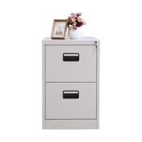 麦森maisen 麦森（maisen）办公柜 办公家具三斗卡箱档案资料文件挂捞柜子 三屉黑扣手 白色B款 MS-KX-111