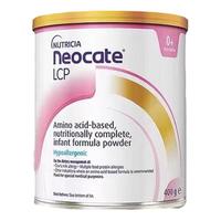 英国版纽康特lcp氨基酸奶粉婴儿特殊配方无乳糖防过敏400g*4罐