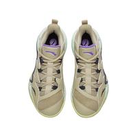 安踏儿童运动鞋男大童25秋冬专业实战耐磨水泥篮球鞋A12541103 1103青烟灰/沙丘灰-1 35