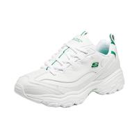 SKECHERS 斯凯奇 D'Lites 女子休闲运动鞋 11931/WGR 白色/绿色 42