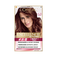 L'OREAL PARIS 巴黎欧莱雅 卓韵霜赋活养护染发霜 #4.25紫红褐棕色 1盒