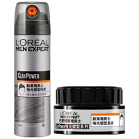 L'OREAL PARIS 巴黎欧莱雅 男士造型哑光塑型礼盒 (哑光喷雾200ml+哑光发泥70g)