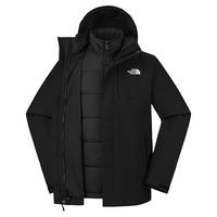 今日必买：北面 硬壳三合一冲锋衣男经典棉服内胆防风防水保暖25秋冬预|8GJZ JK3/宇宙黑 2XL /185