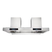 苏勒 商用油烟机不锈钢大吸力饭店炸鸡店厨房餐馆大型抽油烟机双头 双头2米商用油烟机一台