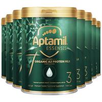 Aptamil 爱他美 ESSENSIS 奇迹绿罐系列 有机A2幼儿奶粉 澳版 3段 900g*8罐