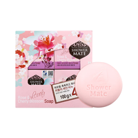 AEKYUNG 爱敬 KCS玫瑰樱花皂香水洁面沐浴皂100g