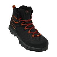 LA SPORTIVA徒步鞋男高帮防水透气户外登山鞋女耐磨缓震 TX Hike Mid 碳灰/藏红花 男款 42