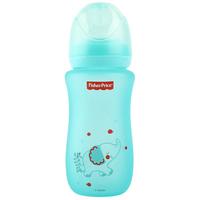 Fisher-Price 费雪 婴儿宽口径玻璃奶瓶 (湖兰色、260ml)