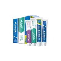 YUNNANBAIYAO 云南白药 C&C MIX系列牙膏套装 (桃桃奶盖95g+草莓冰茶95g+奇遇鲜果茶90g+甜心奶茶105g)