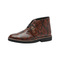 Clarks 春季女鞋英伦风方跟舒适百搭短筒低跟及踝女休闲鞋