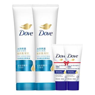 Dove 多芬 润泽洁面泡泡系列润泽水嫩洁面乳 130g*2