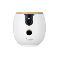 Furbo Mini宠物摄像机AI互动监控狗狗猫咪摄像头360度旋转广角