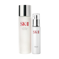 SK-II 神仙水230ml美肤乳液100g化妆品sk2水乳护肤品套装礼盒生日礼物女
