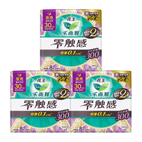 乐而雅 花王零触感卫生巾 6包 （每组最多可选7包）
