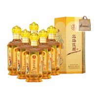 五粮液股份总厂 丝路花雨 高端文创礼盒装 浓香型白酒 品 52度 500mL 6瓶 丝路花雨6瓶装