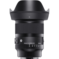 SIGMA 适马 Art 20mm F1.4 DG DN 广角定焦镜头 L卡口 82mm
