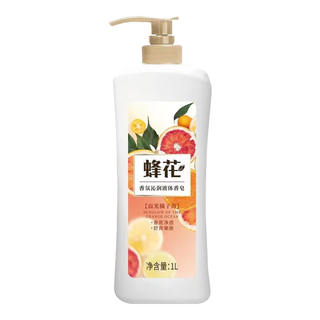 蜂花小苍兰香氛液体香皂植萃精油香氛沐浴露小苍兰香与蜂蜜调香润肤 霞光橘子海