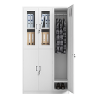 奈高NG 更衣柜文件柜办公柜铁皮柜资料档案柜储物柜五门更衣柜0.7mm