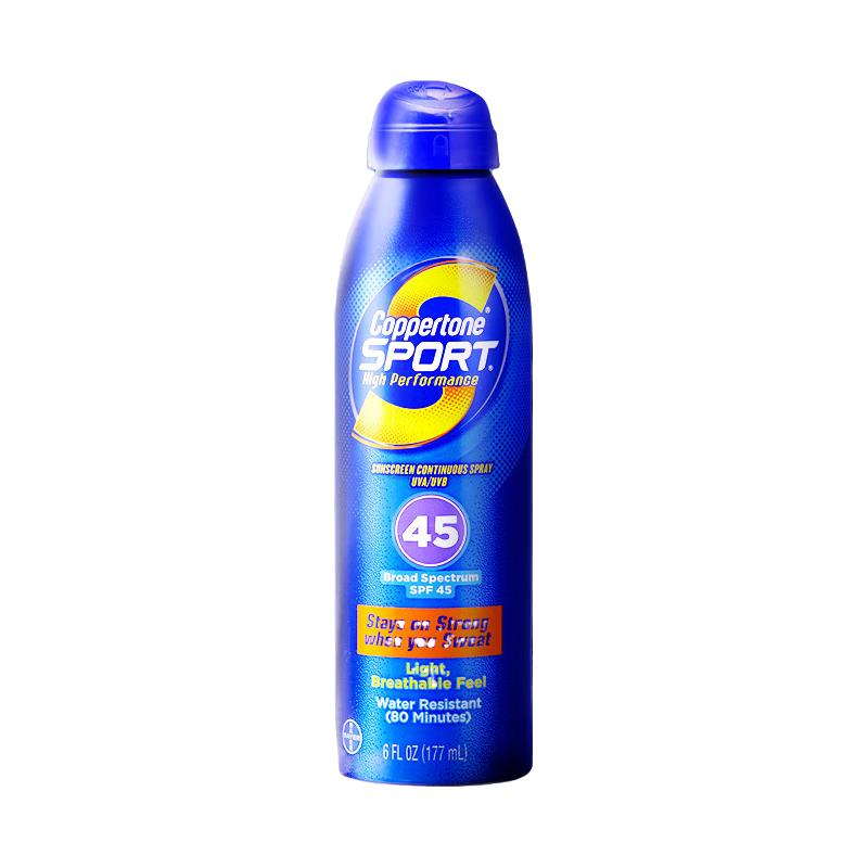 Coppertone 确美同 运动型防晒喷雾 SPF45 PA+++ 177ml