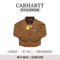 carhartt 秋冬季新款保暖经典休闲工装夹克外套 103828棕色 XL