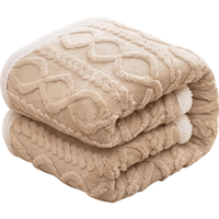 京东京造 懒懒大毛衣毯  150x200cm