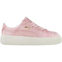 PUMA 彪马 Basket Platform 女士休闲运动鞋 粉色 38
