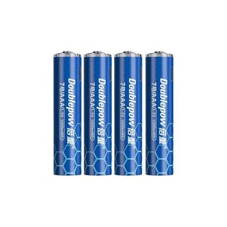 Doublepow 倍量 usb充电锂电池 7号 1.5V恒压 4粒装