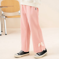 巴布豆2025年男童女童工装裤儿童长裤束脚裤中大童运动裤子