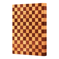 好管家 棋盘格相思木 双面可用 砧板 40*30*2.5cm 木制