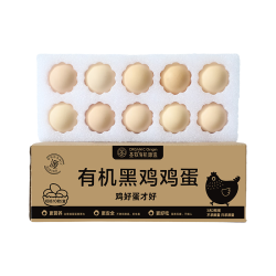 SHENGMU SINCE 2009 有机鸡蛋  10枚 400g