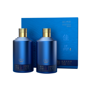 珍酒 佳品礼赠小酒 酱香型白酒 大曲坤沙 53度 100mL 2瓶 佳品礼赠小酒单盒#值酒发现官#