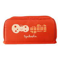 移动端、京东百亿补贴：国誉 花园系列 塔卡沙tyakasha联名 HACO·HACO文具盒 红色