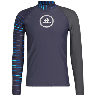 adidas 男款分体泳装上衣 HB1683