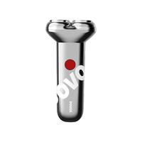 POVOS 奔腾 男士剃须刀电动刮胡刀迷你便携合金机身全身水洗快充PQ3803送男友送老公送老爸 流光银