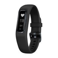 佳明（GARMIN）vivosmart4智能手环户外多功能光学心率跑步健康时尚手环 vivosmart4黑色 大号