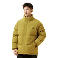 361° 秋冬防风立领棉服纯色简约百搭运动休闲棉衣棉袄外套